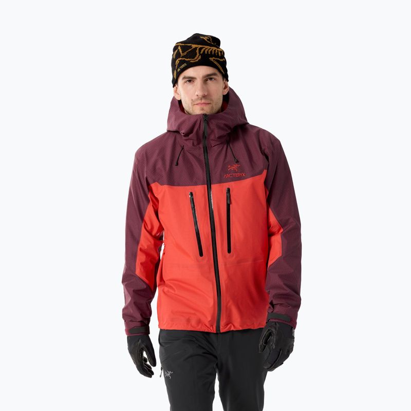 Herren Regenjacke Arc'teryx Alpha Mars/Dynasty