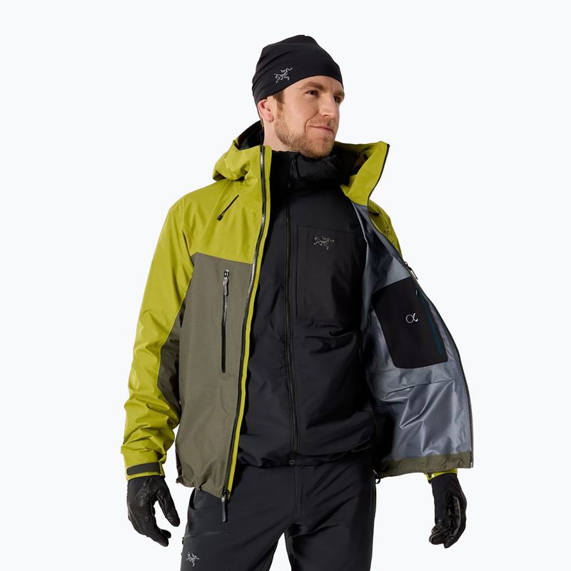 Regenjacke Herren Arcteryx Alpha olive moss/tatsu 6