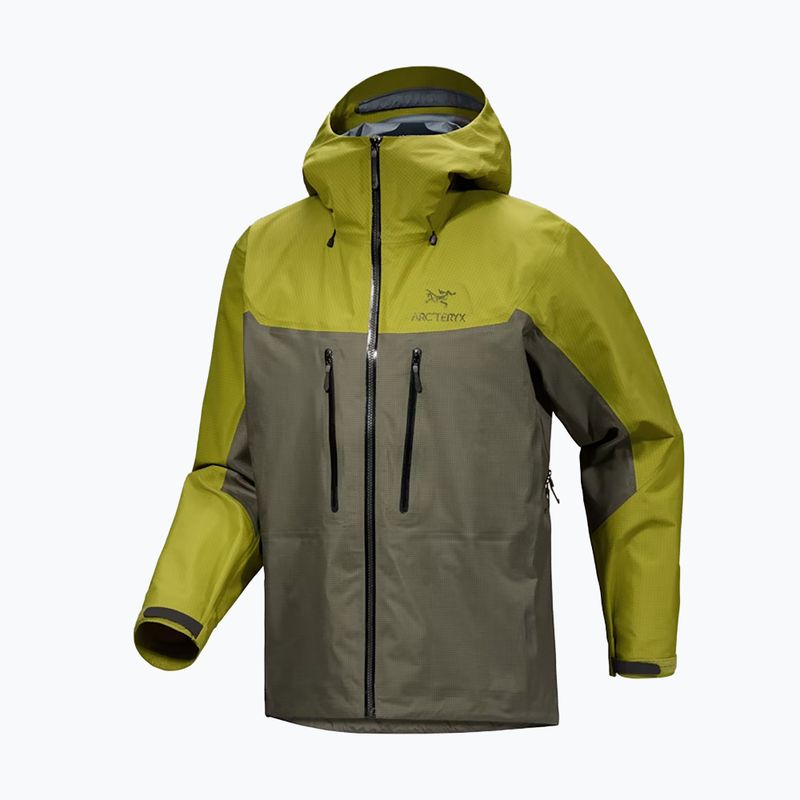 Herren-Regenjacke Arc'teryx Alpha olive moss/tatsu 7