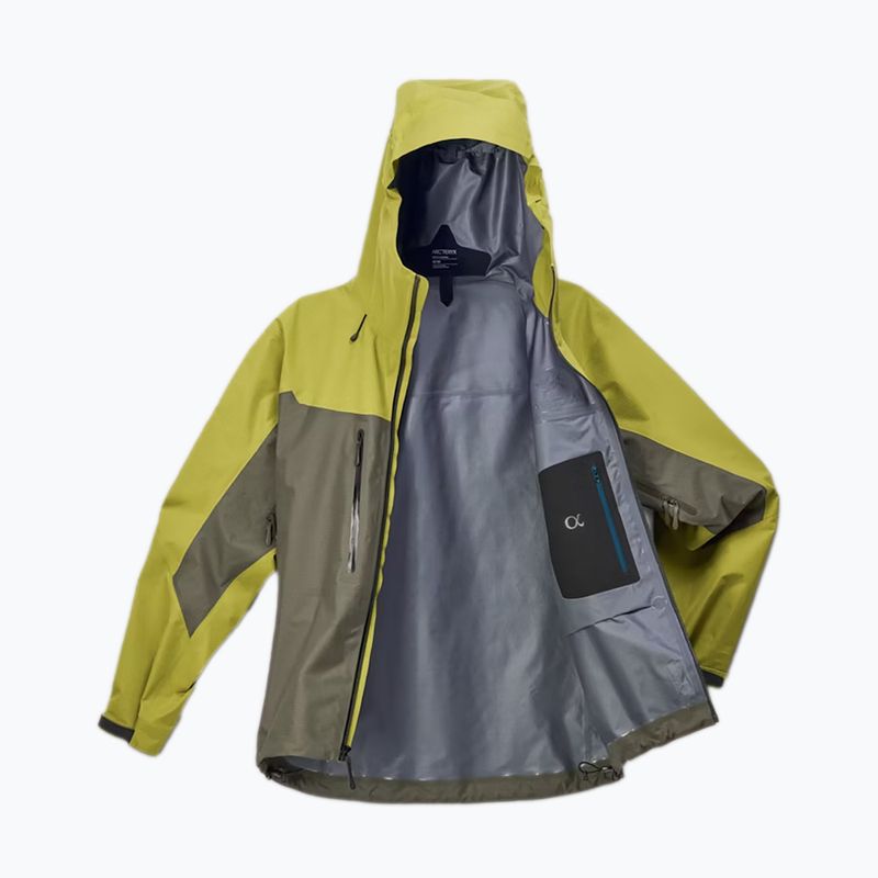 Herren-Regenjacke Arc'teryx Alpha olive moss/tatsu 9