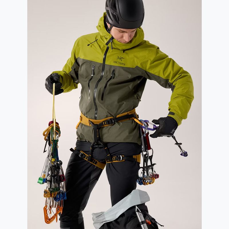 Regenjacke Herren Arcteryx Alpha olive moss/tatsu 10