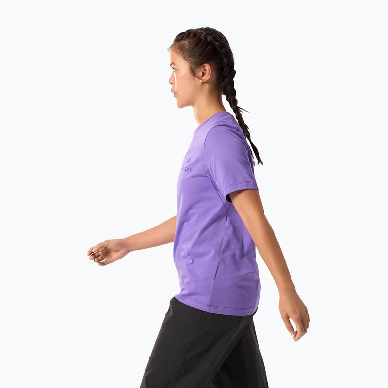 Shirt Damen Arc'teryx Kragg Sl Cotton Emblem Crew aster 4