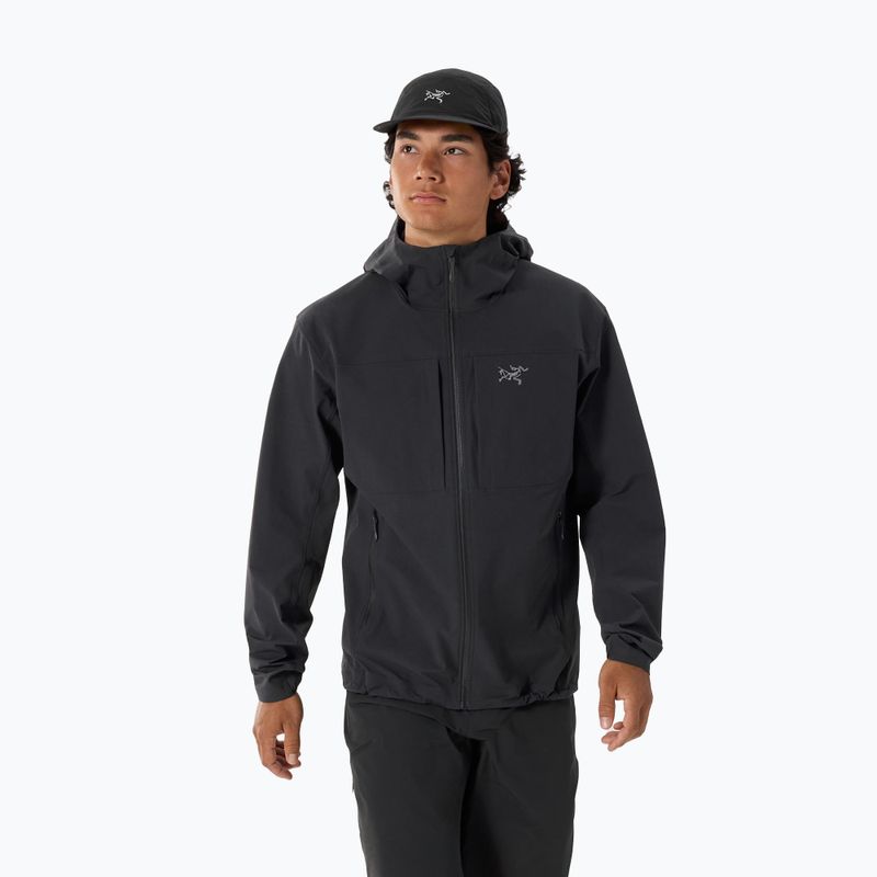 Trekking Hoodie Sweatshirt Herren Arcteryx Gamma Hoody black