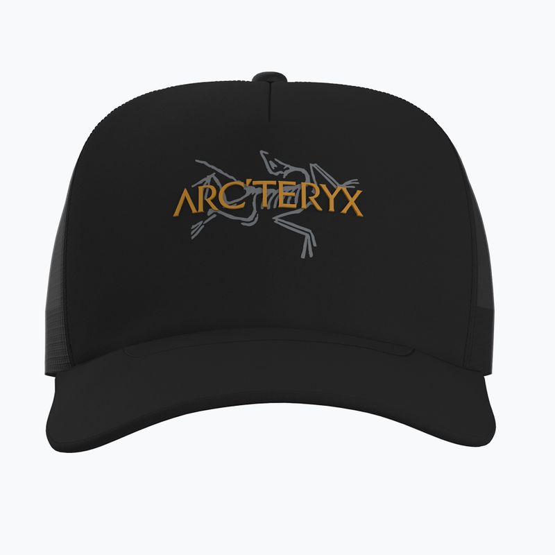 Arc'teryx Bird Word 24k schwarze Baseballkappe 3