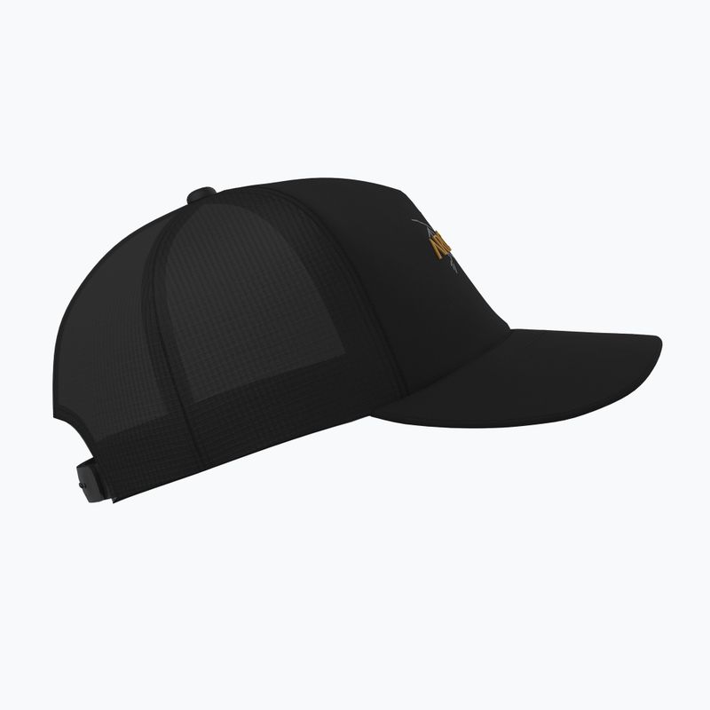 Arc'teryx Bird Word 24k schwarze Baseballkappe 4