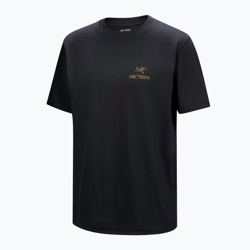 Herren-Shirt Arcteryx Kragg Sl Cotton Bird Word 24k black 5