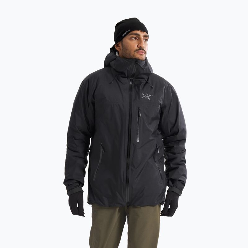 Herren Regenjacke Arc'teryx Beta Insulated black