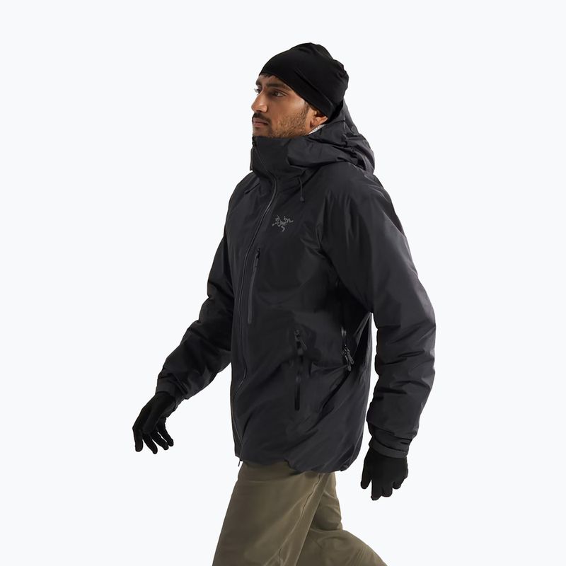 Herren Regenjacke Arc'teryx Beta Insulated black 3