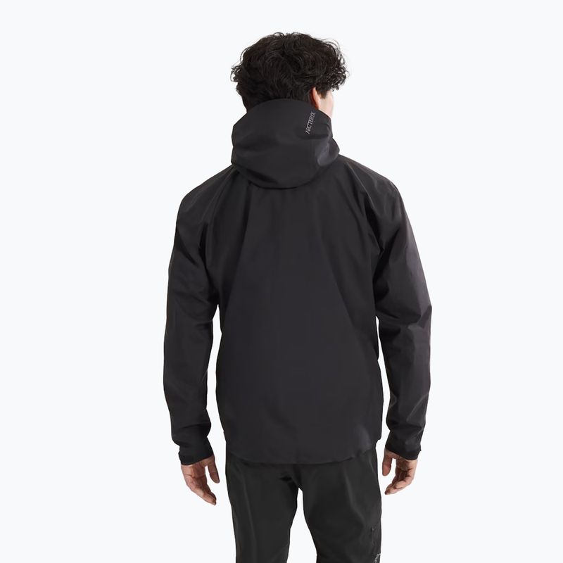 Herren Regenjacke Arcteryx Beta black 3