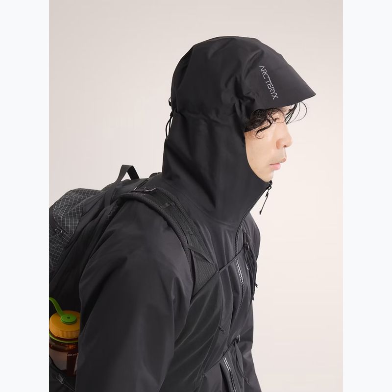 Herren Regenjacke Arcteryx Beta black 6