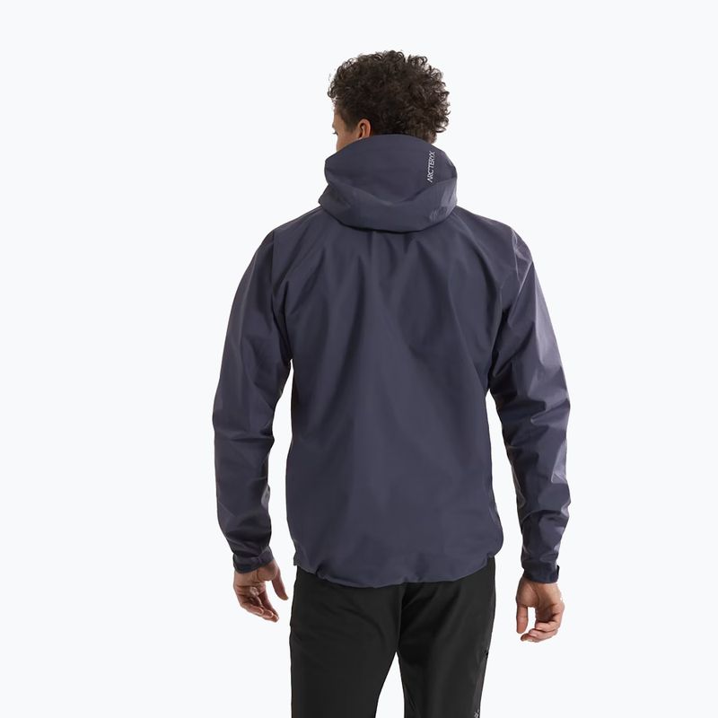 Herren-Regenjacke Arc'teryx Beta black sapphire 3