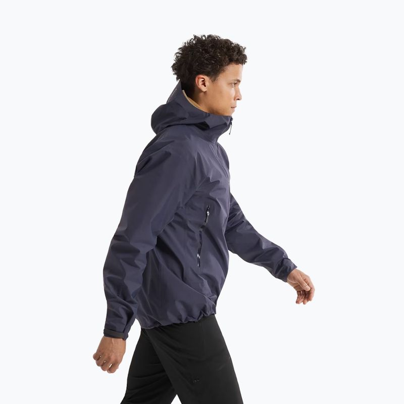 Herren-Regenjacke Arc'teryx Beta black sapphire 4