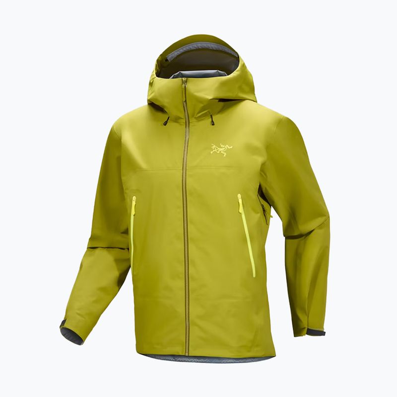 Herren Regenjacke Arc'teryx Beta SL olive moss/euphoria 6