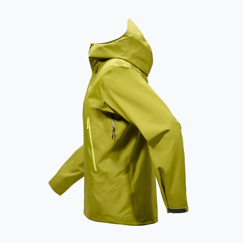 Herren Regenjacke Arcteryx Beta SL olive moss/euphoria 7