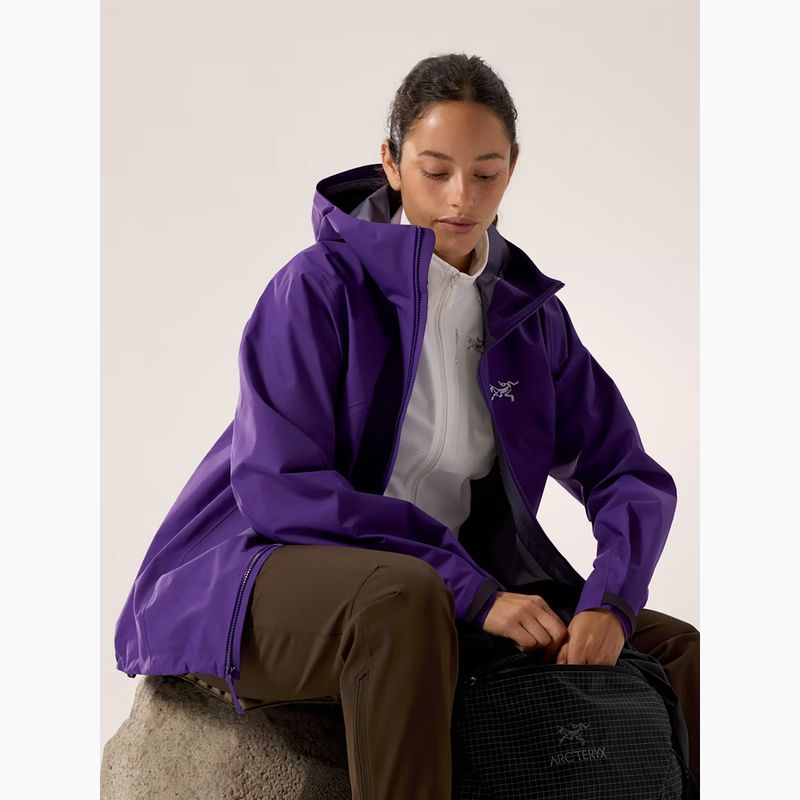 Damen-Regenjacke Arcteryx Beta azalea 9