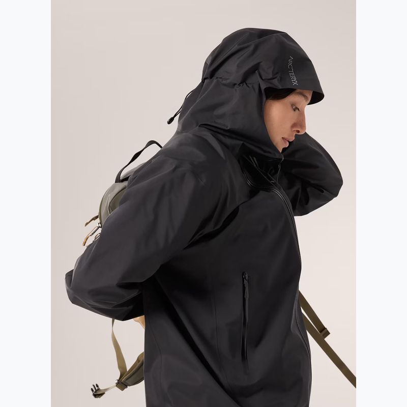 Damen-Regenjacke Arcteryx Beta black 5