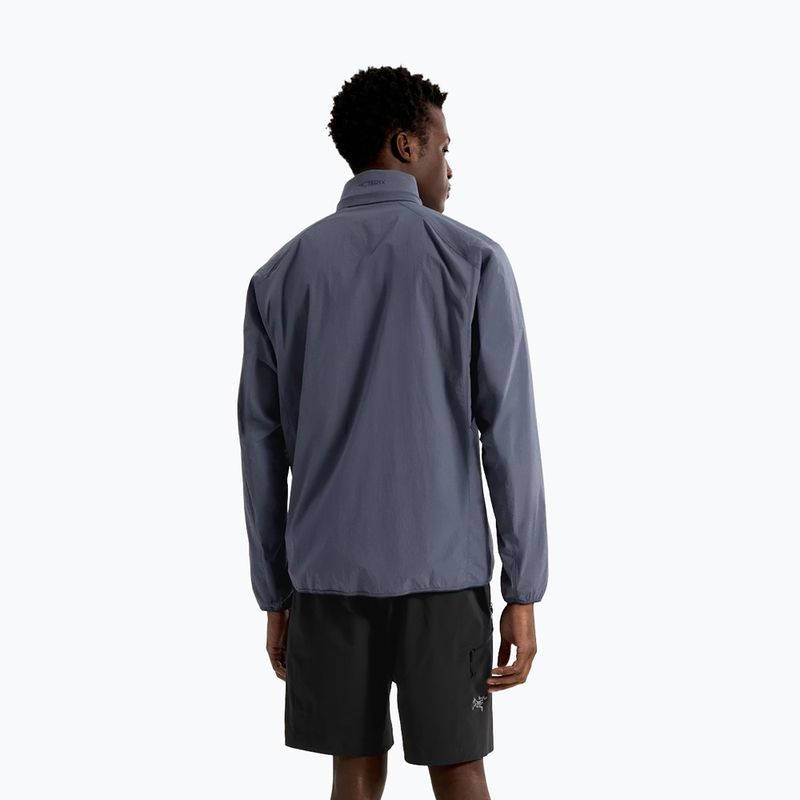 Windjacke für Damen Arcteryx Ossa Stowhood dk stratus 3