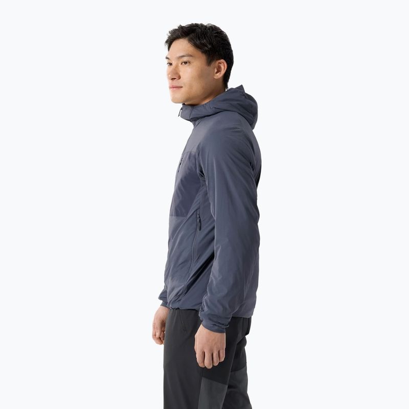 Gefütterte Herrenjacke Arc'teryx Proton SL Hoody dark stratus/black sapphire 4