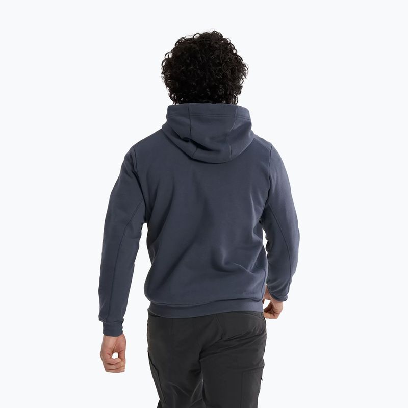 Herren-Trekking-Fleecejacke Arcteryx Emblem Fleece Full-Zip Hoody dark stratus 3
