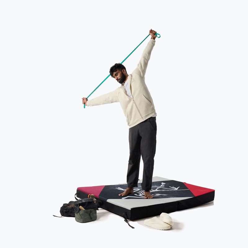 Herren-Trekking-Fleecejacke Arc'teryx Emblem Fleece Full-Zip Hoody sea salt 2