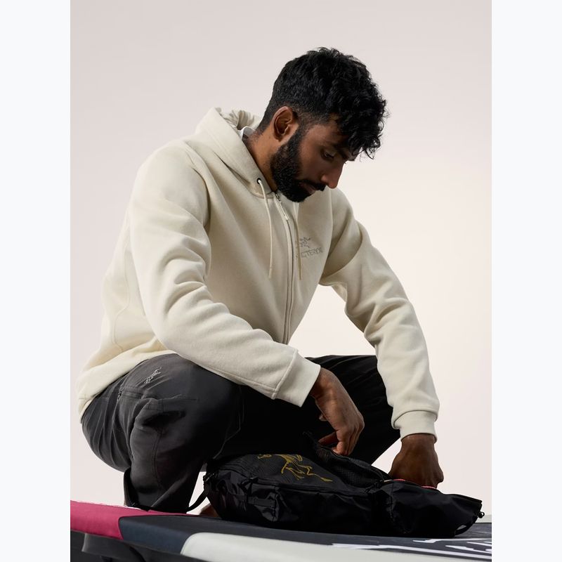 Herren-Trekking-Fleecejacke Arc'teryx Emblem Fleece Full-Zip Hoody sea salt 6