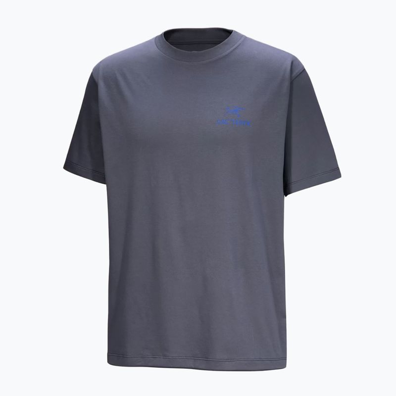 Herren-Shirt Arcteryx Kragg Sl Cotton Bird Word dk stratus/fluidity 6
