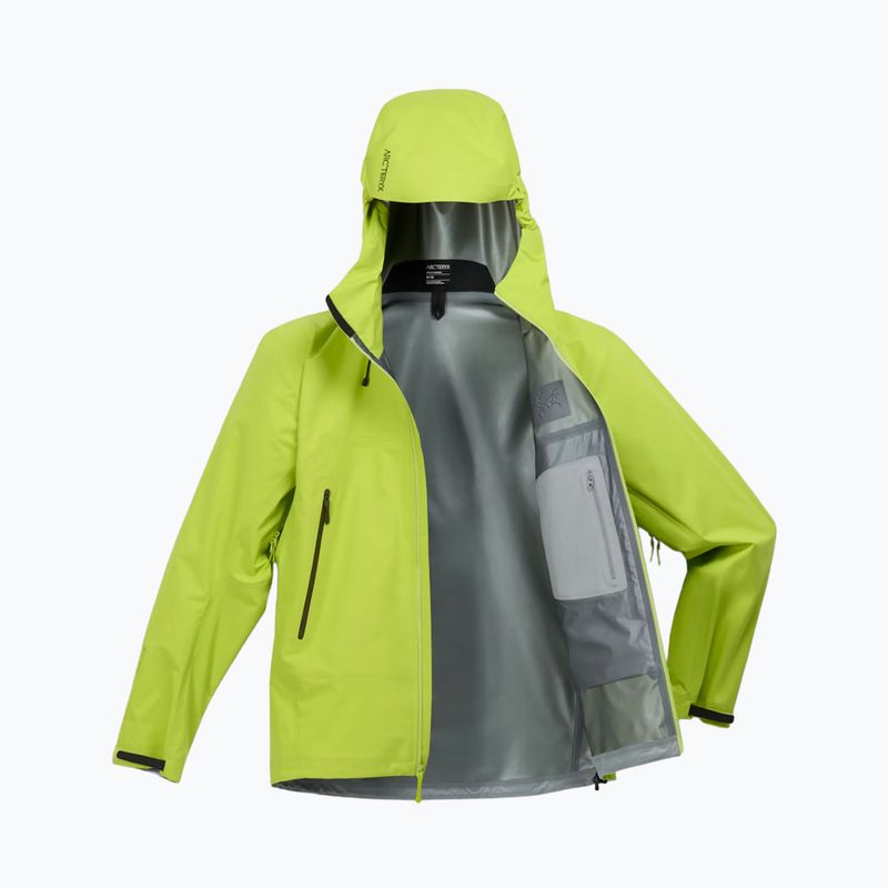 Herren-Regenjacke Arc'teryx Beta SL mantis/tatsu 10
