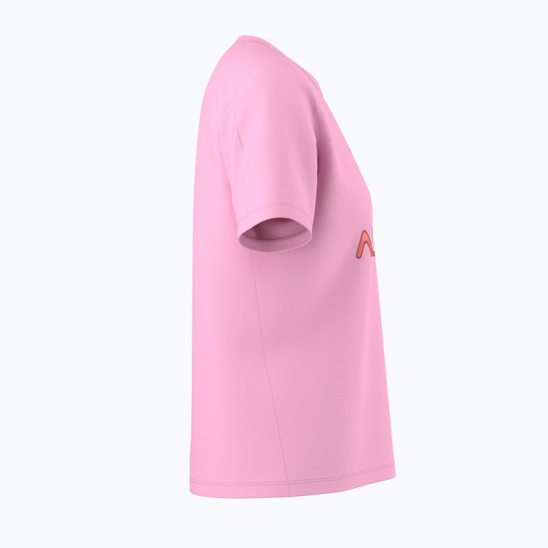 Damen-T-Shirt Arcteryx Kragg SL Cotton Heatmap Crew pineberry 4