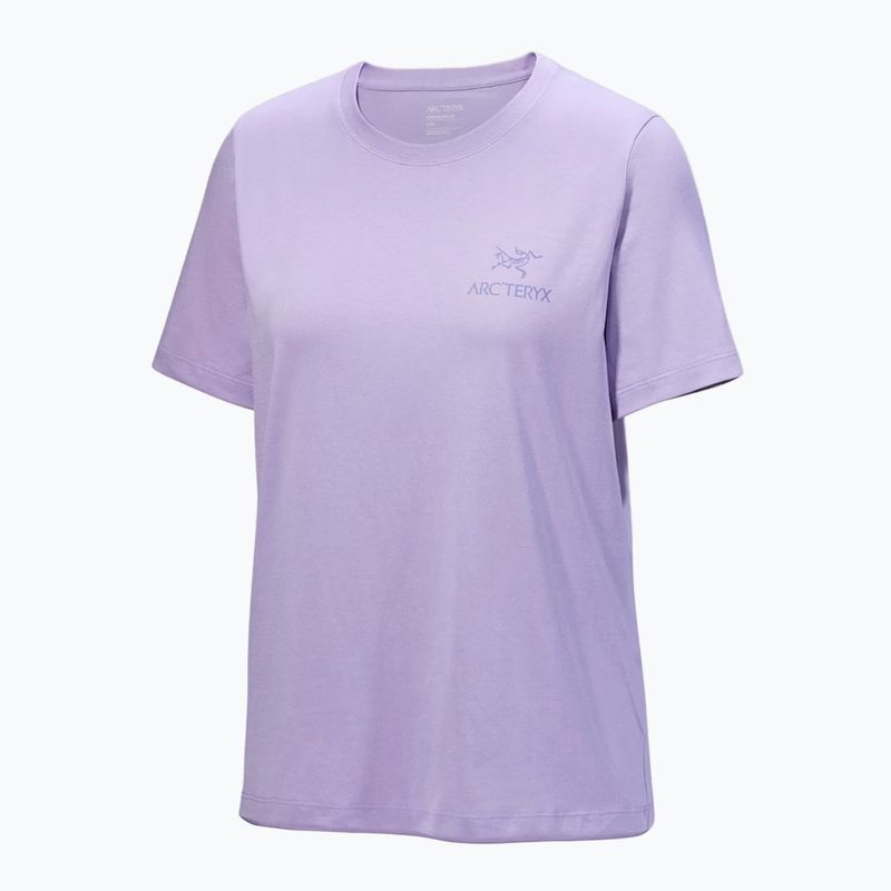 Damen-T-Shirt Arcteryx Kragg Sl Cotton Emblem Crew mallow 4