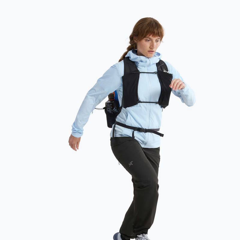 Damen-Regenjacke Arcteryx Atom SL Hoody alpine blue 2