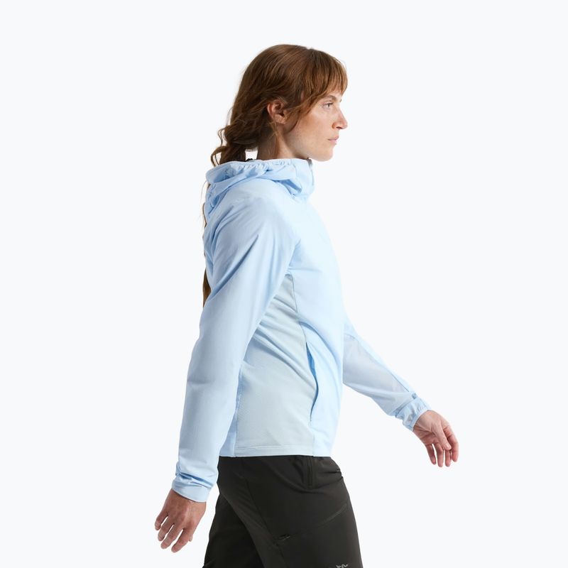 Damen-Regenjacke Arc'teryx Atom SL Hoody alpine blue 4