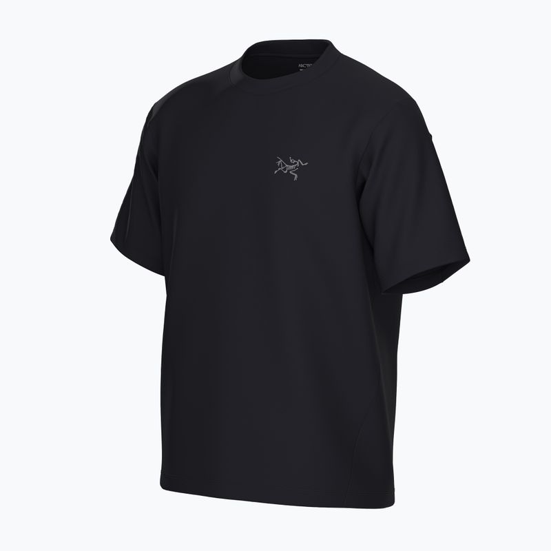 Herren-Shirt Arcteryx Kragg Cotton Emblem Crew SS black 9