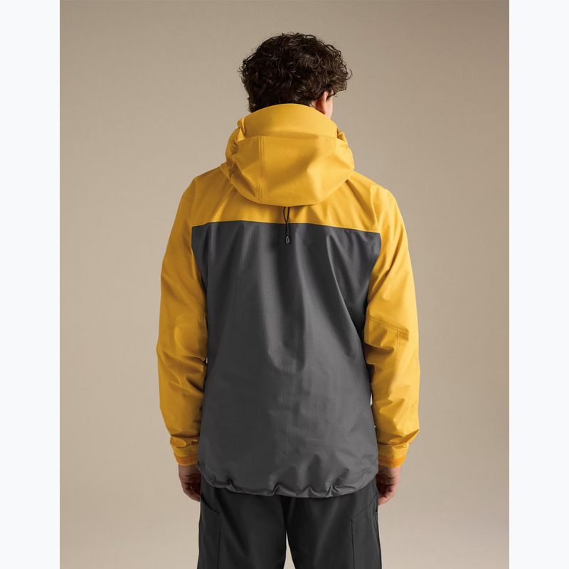 Softshell-Jacke für Herren Arcteryx Alpha larch/dk grey 3