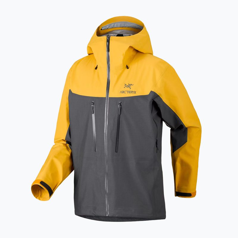 Softshell-Jacke für Herren Arcteryx Alpha larch/dk grey 8