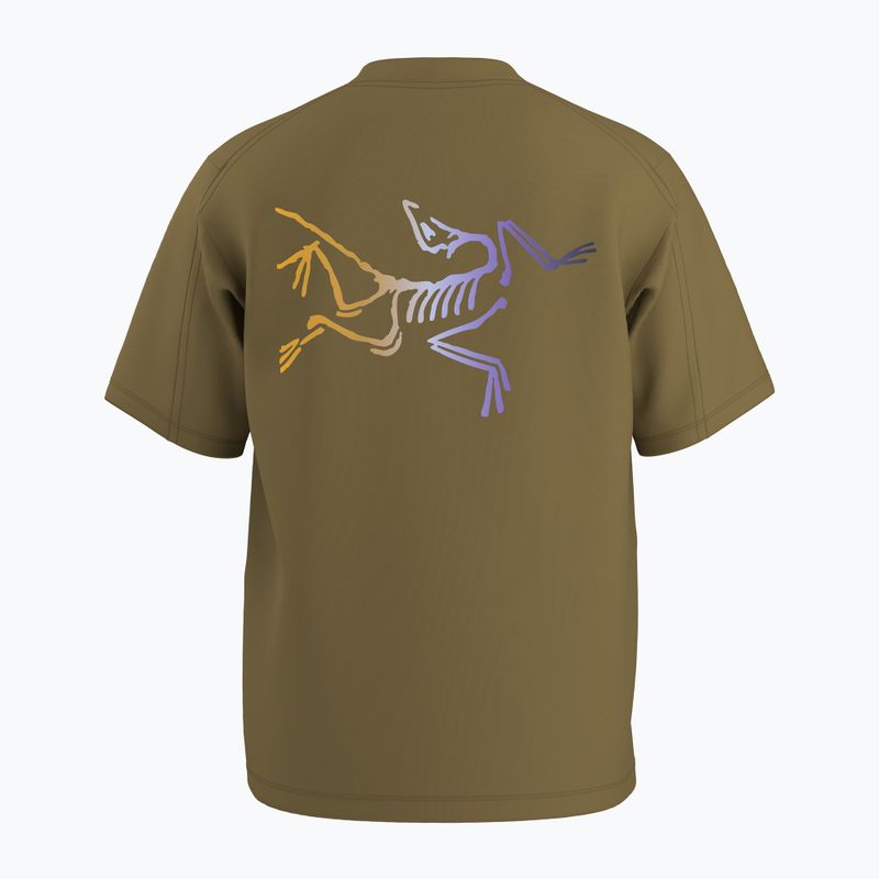 Herren-Shirt Arcteryx Kragg Cotton Logo SS bracken 9