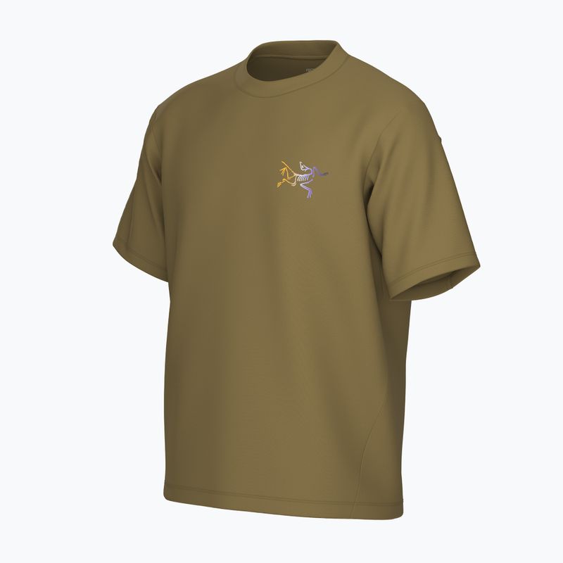 Herren-Shirt Arcteryx Kragg Cotton Logo SS bracken 10