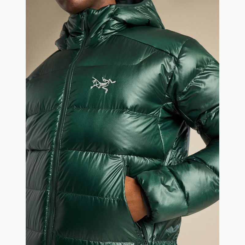 Gefütterte Herrenjacke Arcteryx Cerium SV Hoody dark jade 9