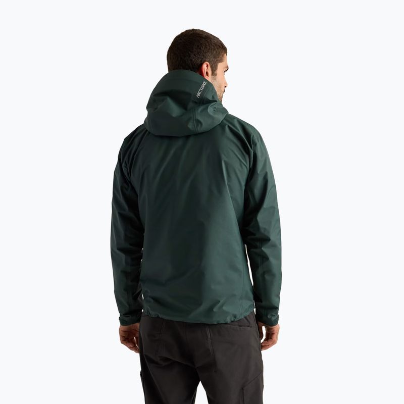Softshell-Jacke für Herren Arcteryx Beta SL dark jade 3