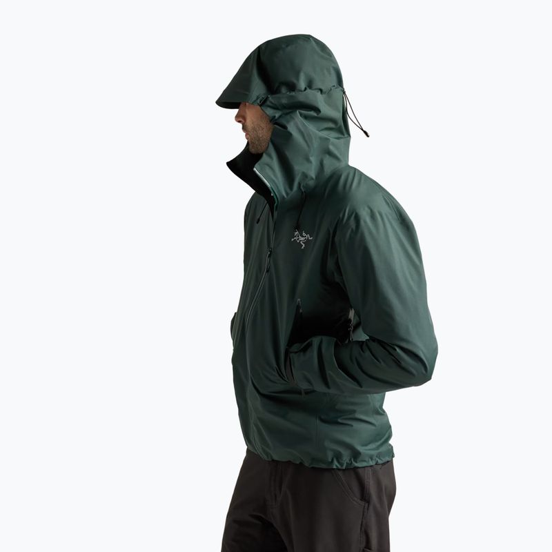 Softshell-Jacke für Herren Arcteryx Beta SL dark jade 5