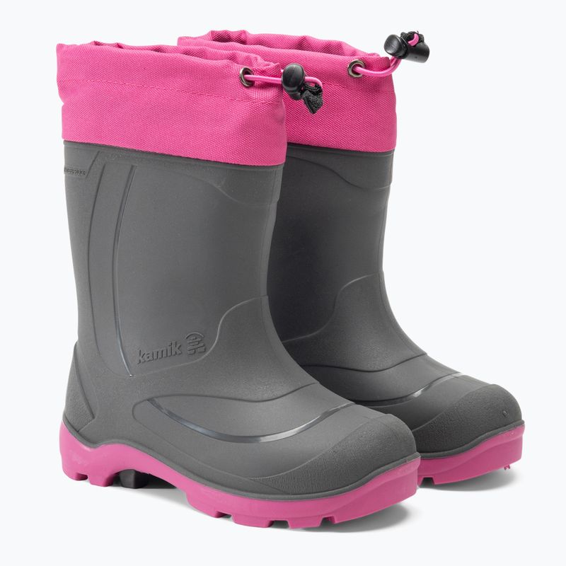 Kamik Snobuster1 Kinder Wanderschuhe anthrazit/magenta 4