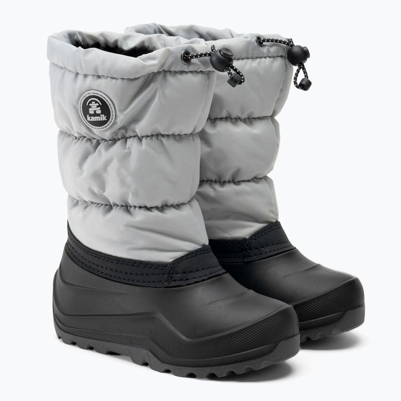 Kamik Snowcozy Kinder-Trekkingstiefel hellgrau 4