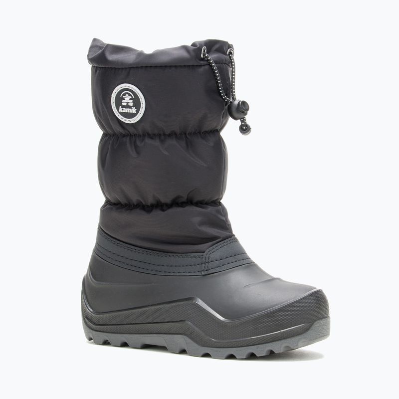 Jungen-Trekkingstiefel Kamik Snowcozy schwarz 11