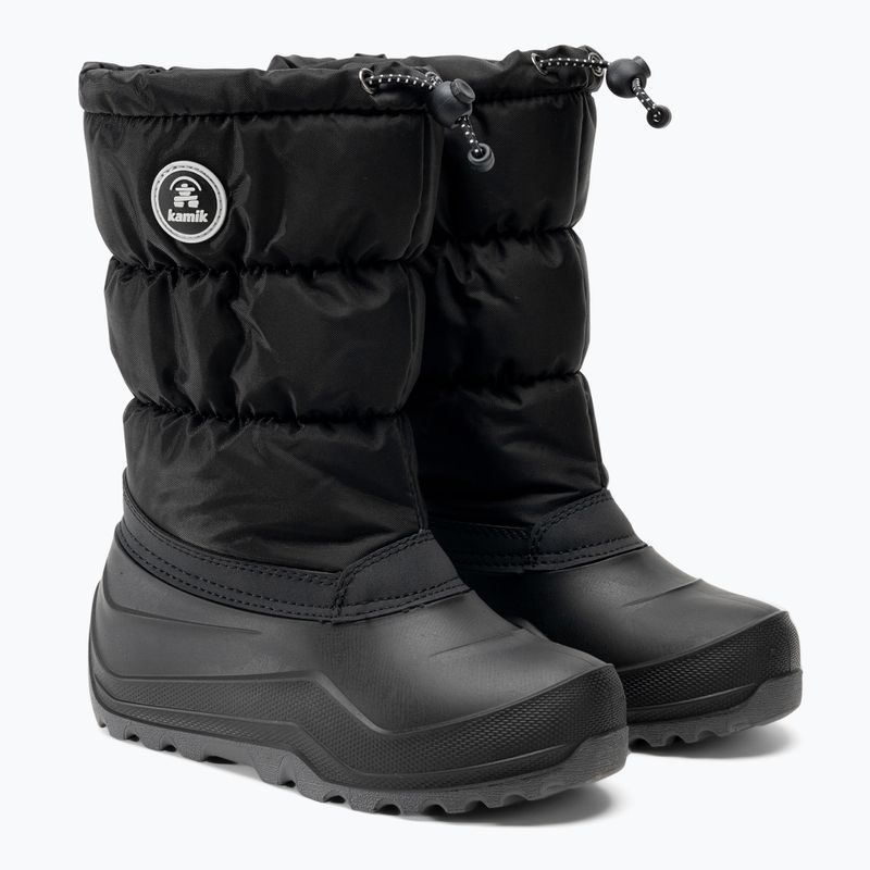 Jungen-Trekkingstiefel Kamik Snowcozy schwarz 4