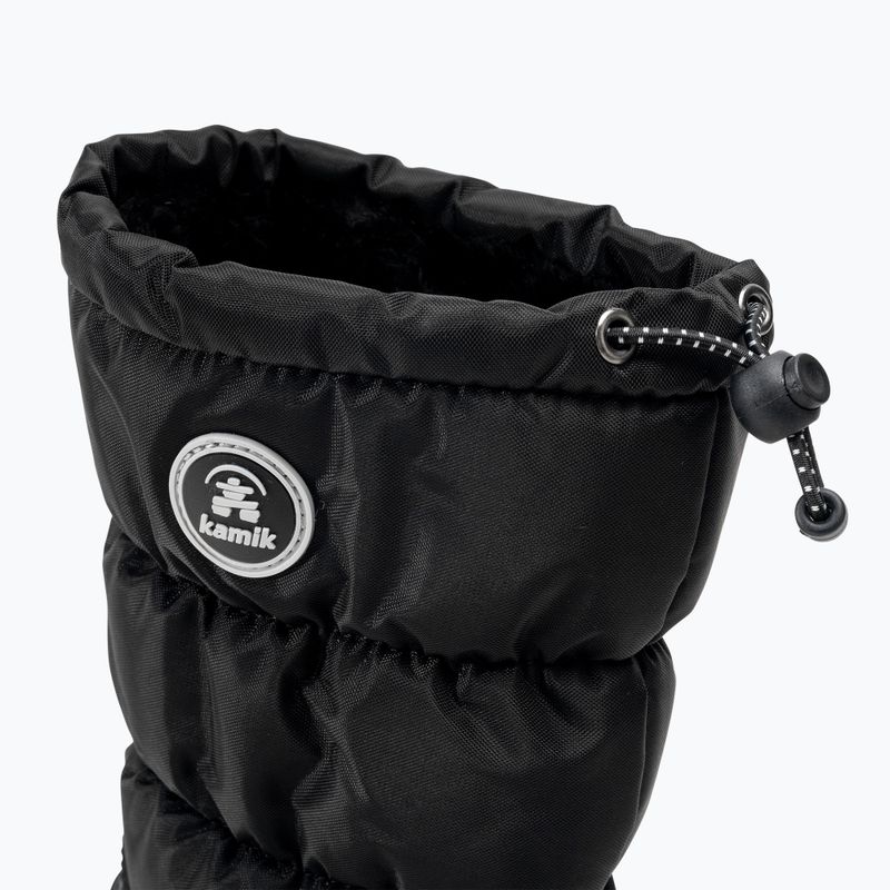 Jungen-Trekkingstiefel Kamik Snowcozy schwarz 8
