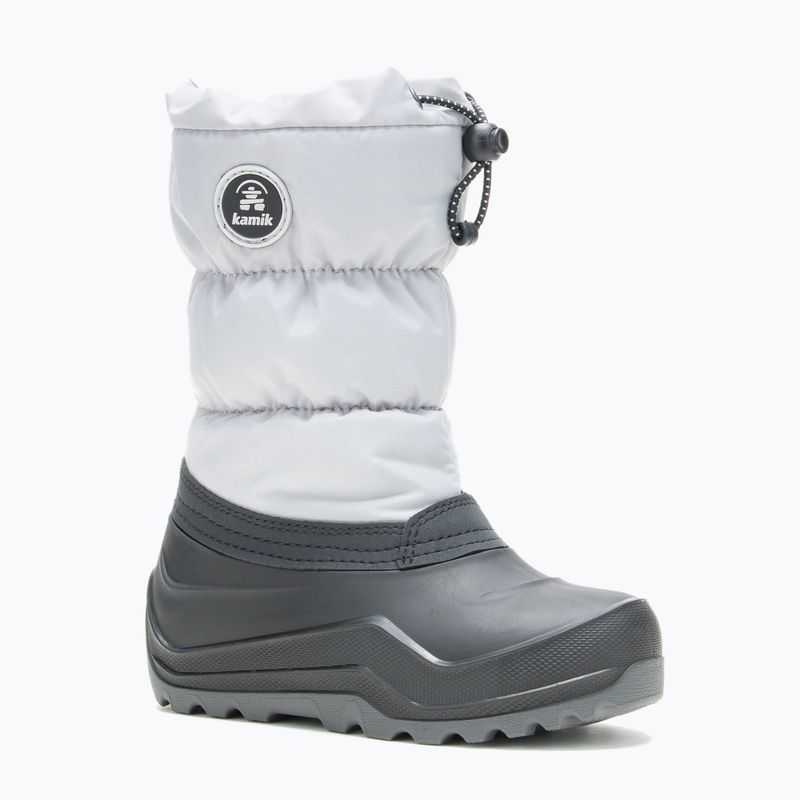 Jungen-Trekkingstiefel Kamik Snowcozy hellgrau 11