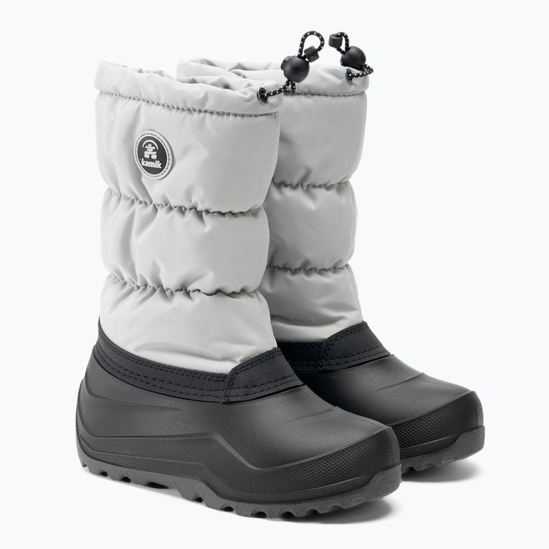 Jungen-Trekkingstiefel Kamik Snowcozy hellgrau 4