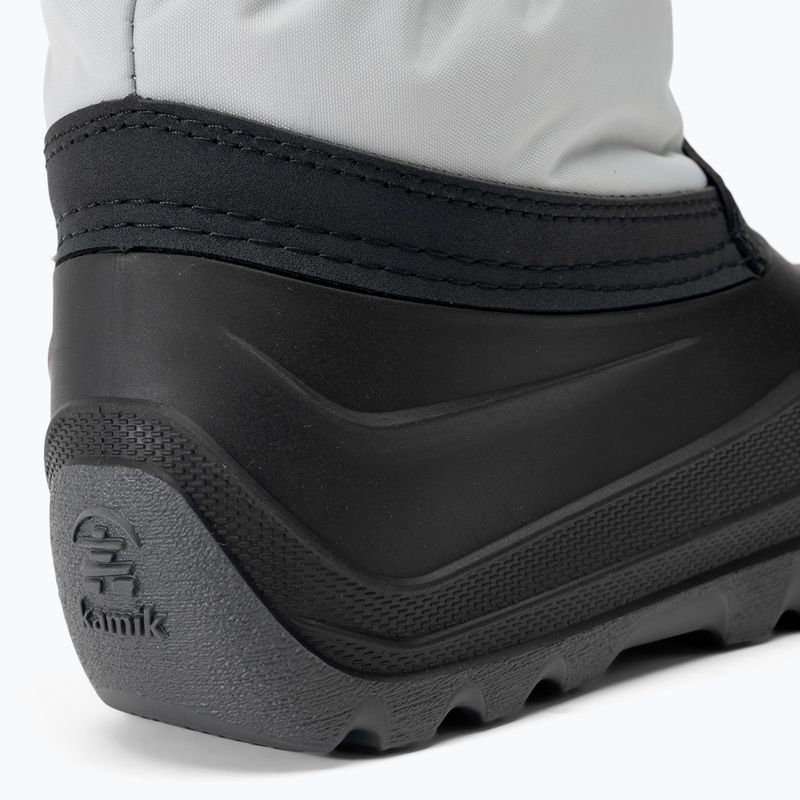 Jungen-Trekkingstiefel Kamik Snowcozy hellgrau 9