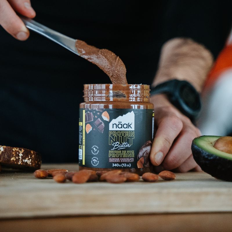 Näak Protein-Nussbutter 340 g Mandel-Schokolade 3