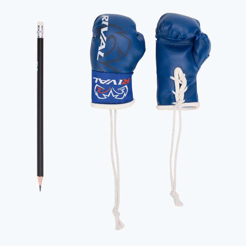 Boxhandschuh-Spiegel-Anhänger Rival Mini blau 3
