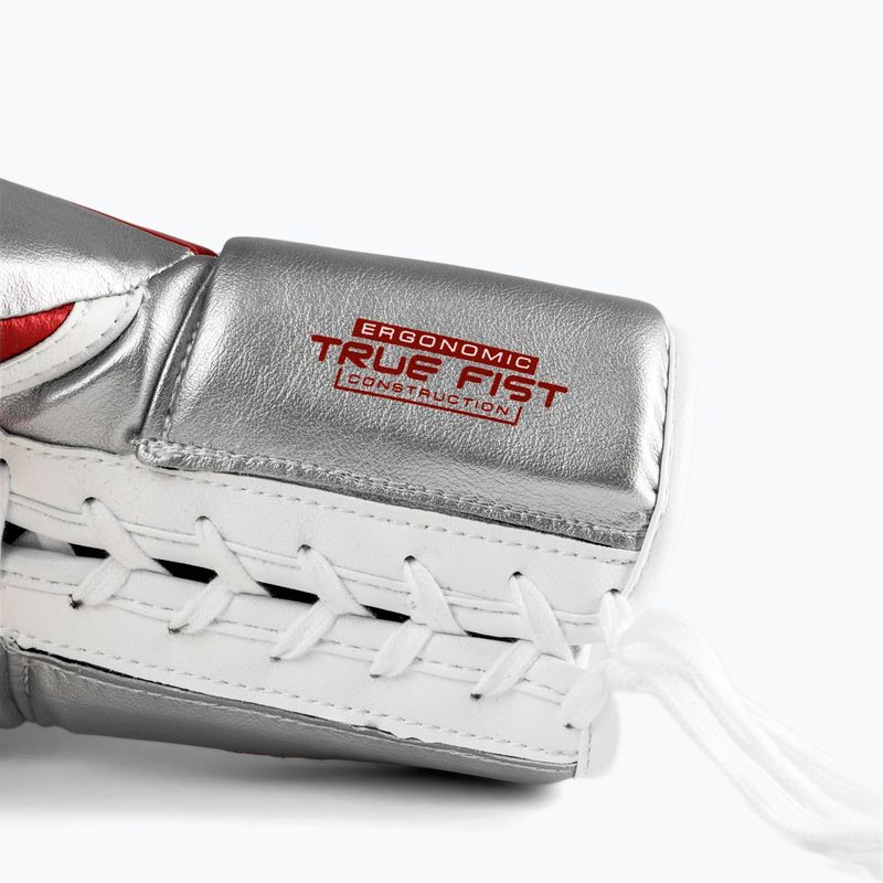 Boxhandschuhe Rival RS100 Professional red/silver 4